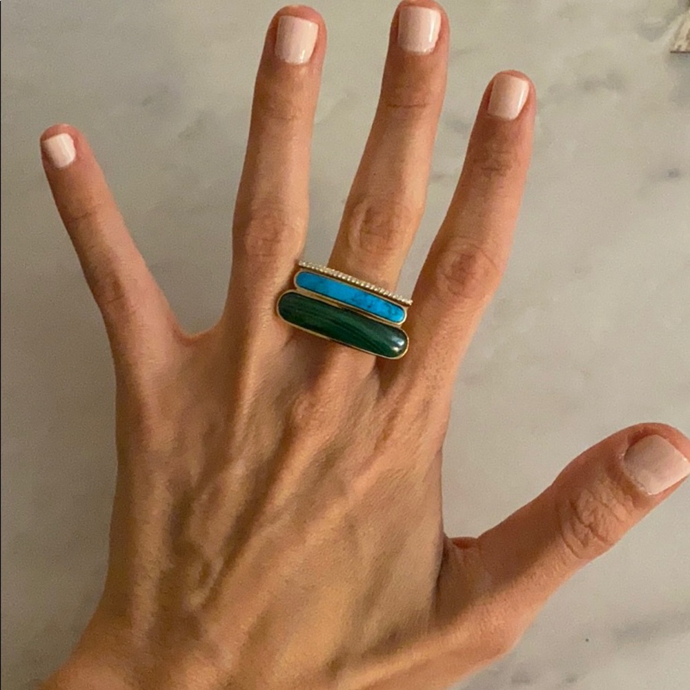 Henri Bendel ring set